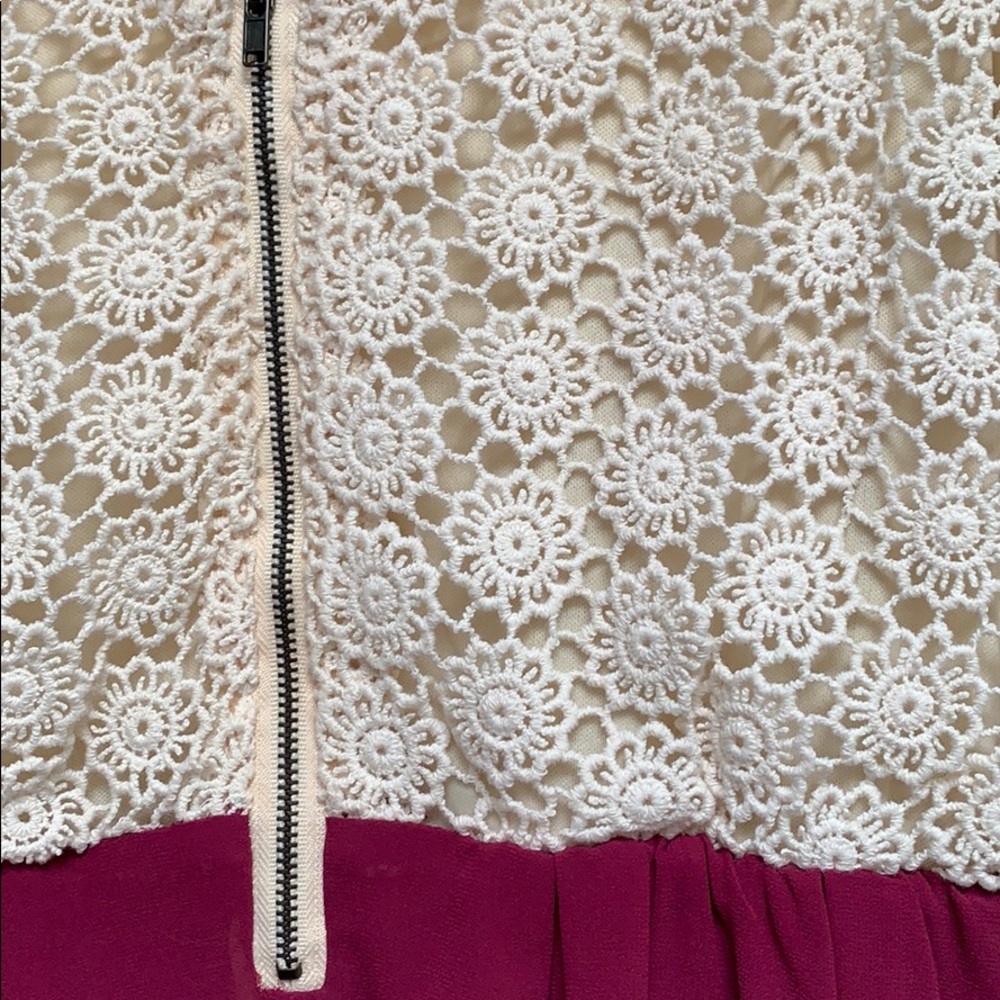 Francescas dress with floral crochet top detail - Picture 3 of 4